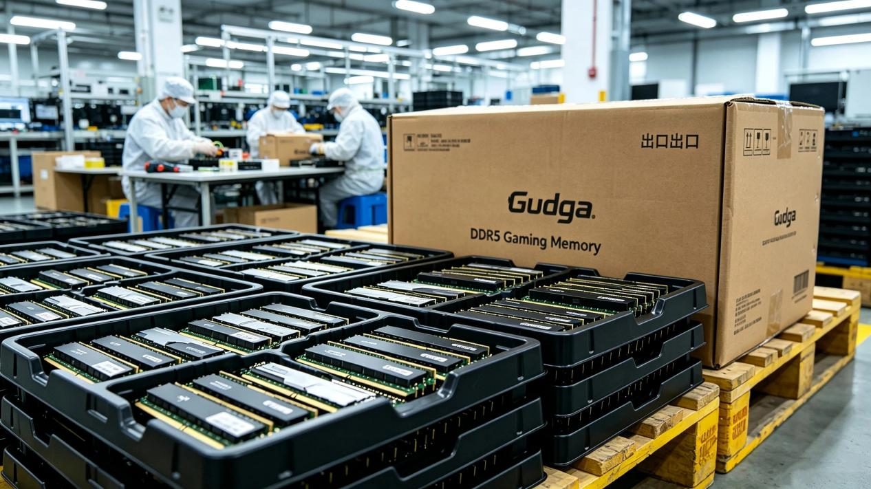 Gudga เปิดตัวโมดูลหน่วยความจำ 35,000 หน่วย ท่ามกลางอุปทาน DRAM ทั่วโลกที่ตึงตัว