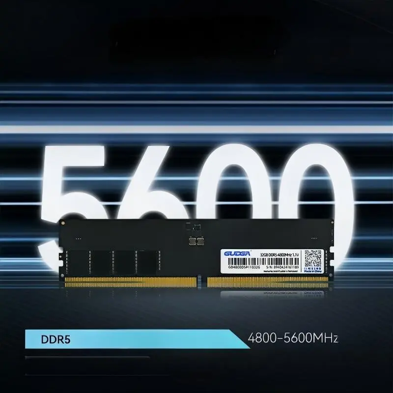 หน่วยความจำเดสก์ท็อป 6000MHz 6400MHz RAM สำหรับเล่นเกมสำหรับ PC Build