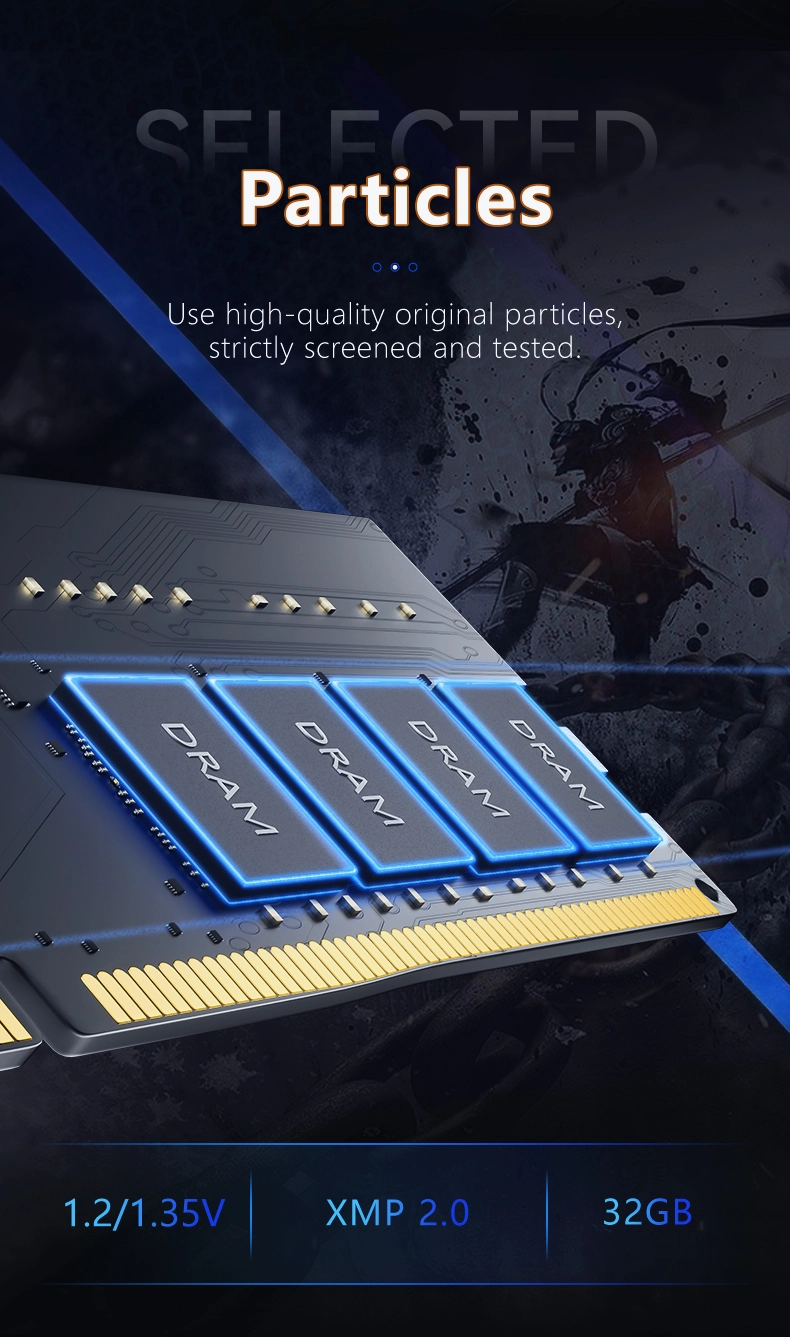 DDR4 RAM Memory with Cooling Vest
